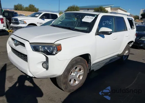 2015 Toyota 4Runner Sr5 Premium z USA, uszkodzony, nr VIN JTEBU5JR4F5207893